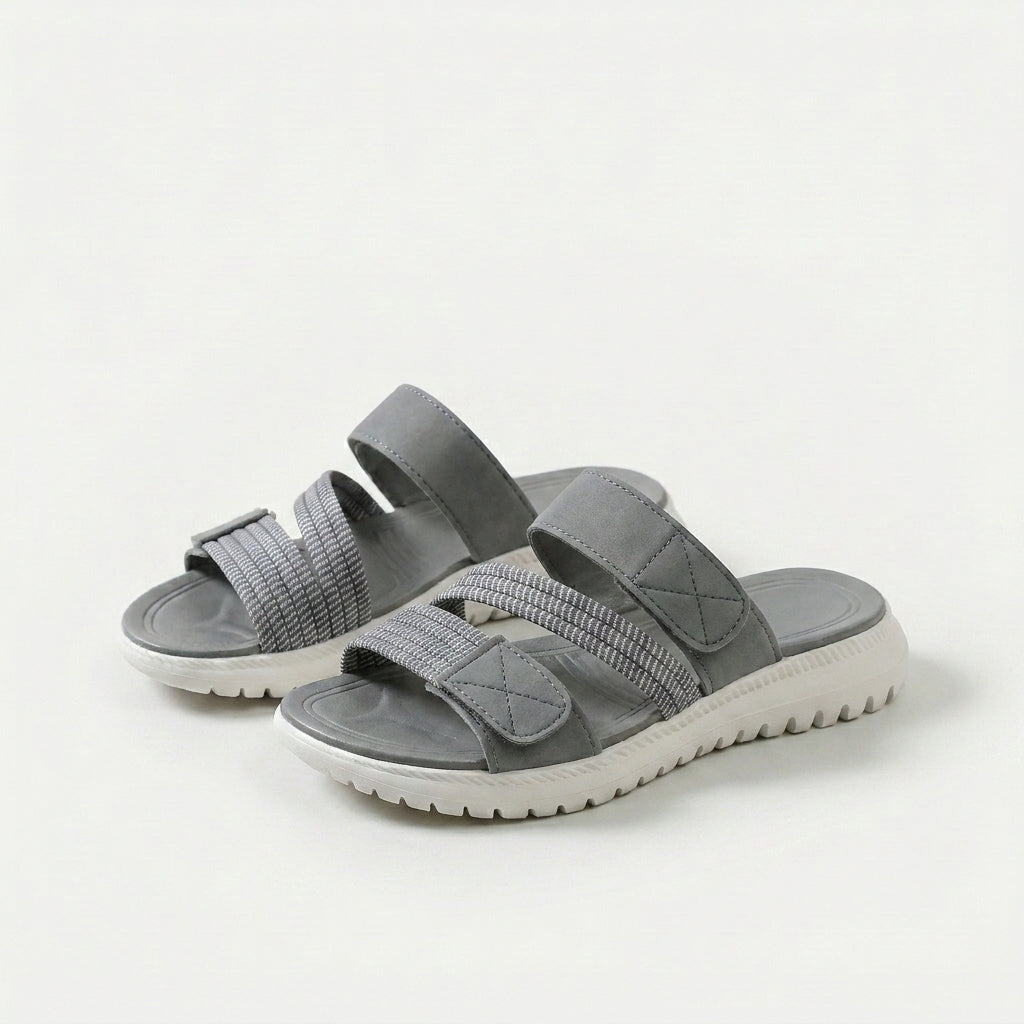 Cleo - Sandalia deportiva cómoda con suela de plataforma