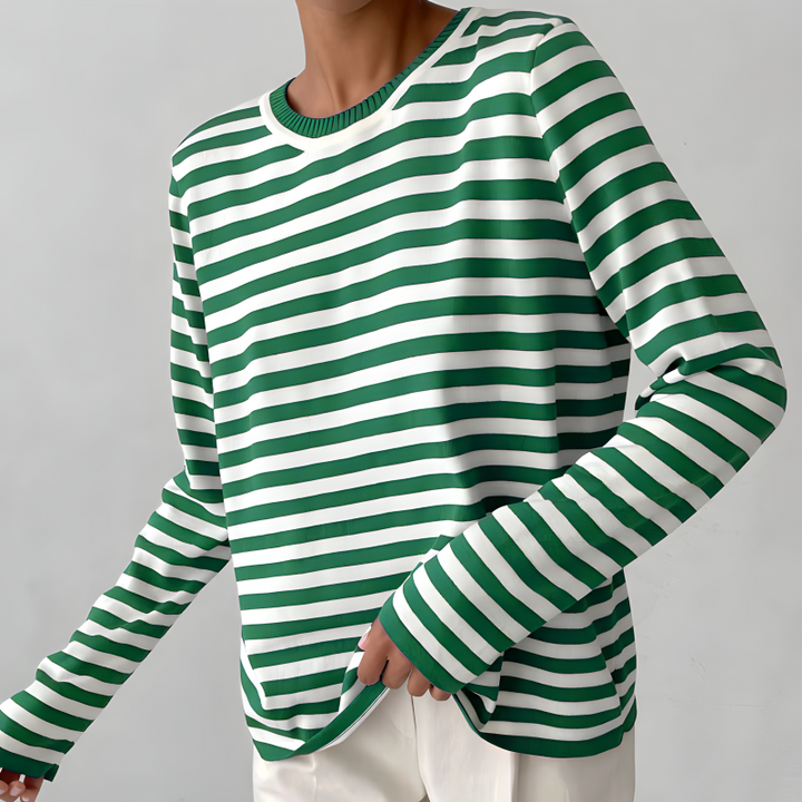 Dana™ | Camiseta de verano a rayas elegante