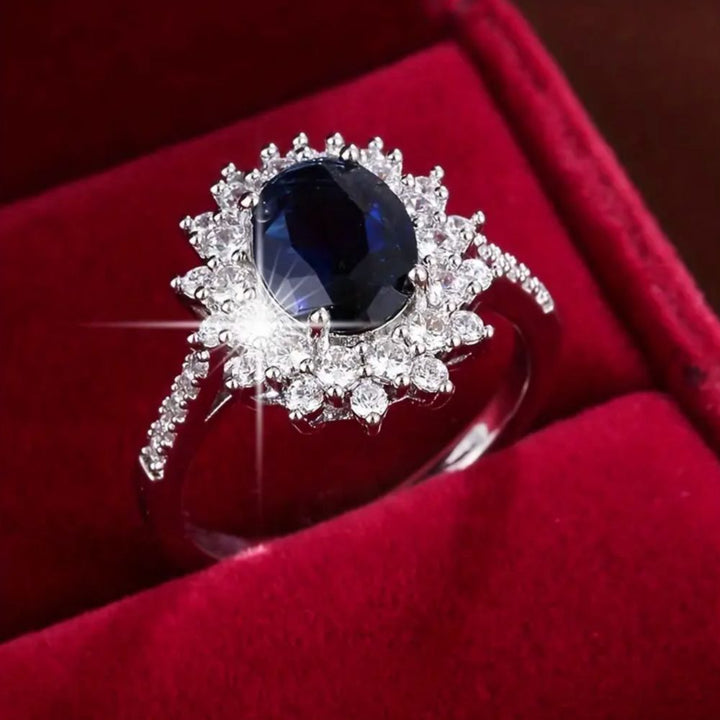 Anillo Vionne con Zafiro