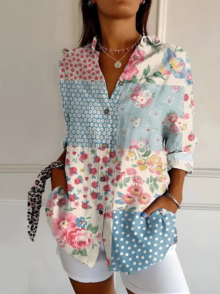 Avril™ | Blusa Elegante con Estampados Divertidos