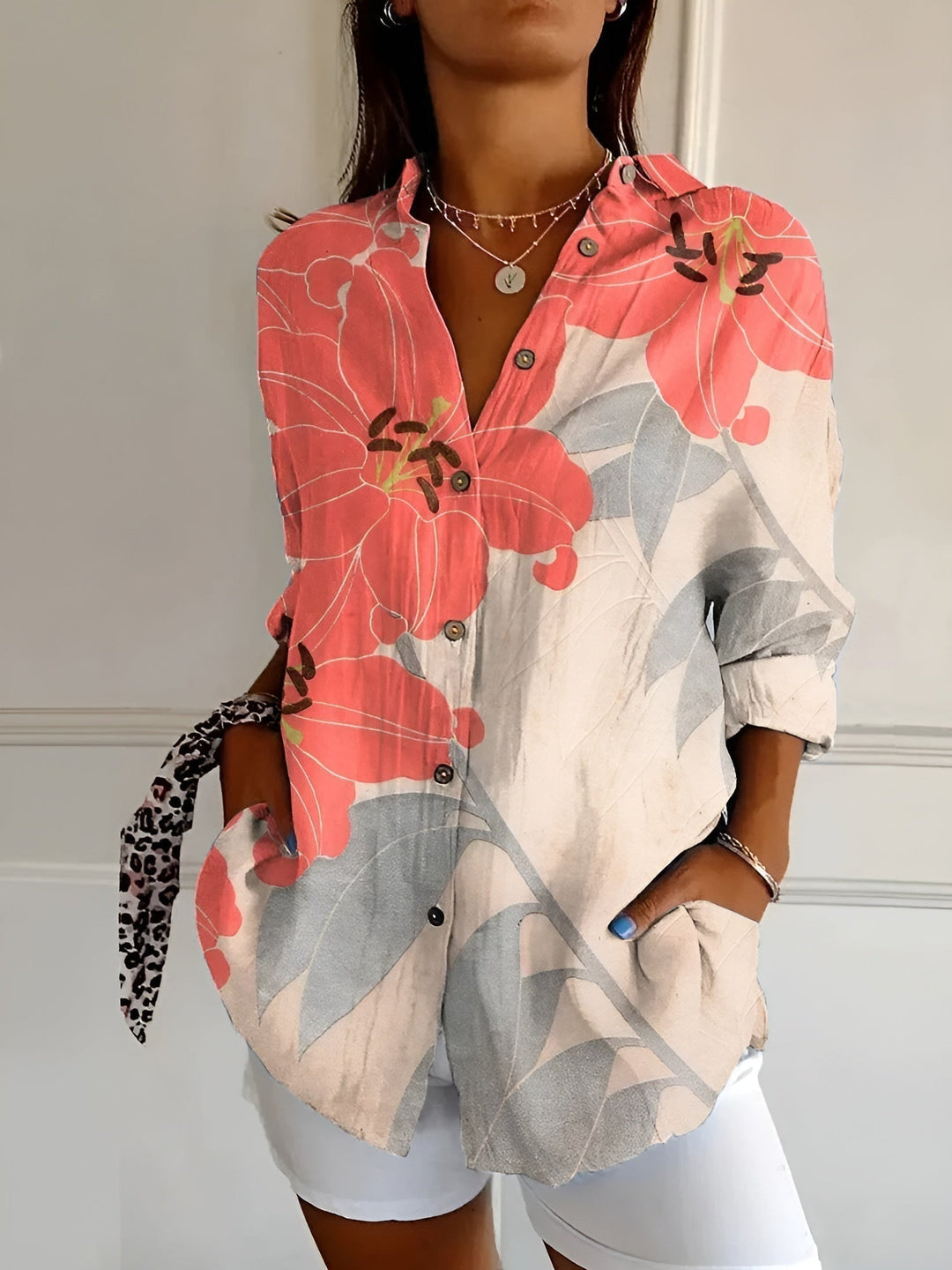 Avril™ | Blusa Elegante con Estampados Divertidos