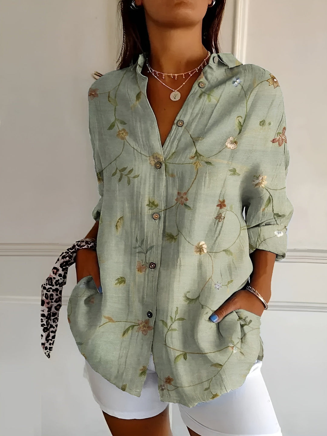 Avril™ | Blusa Elegante con Estampados Divertidos