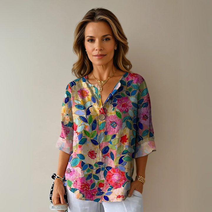 Arlene™ | Blusa Floral Elegante