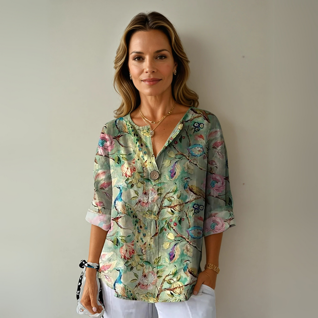 Arlene™ | Blusa Floral Elegante