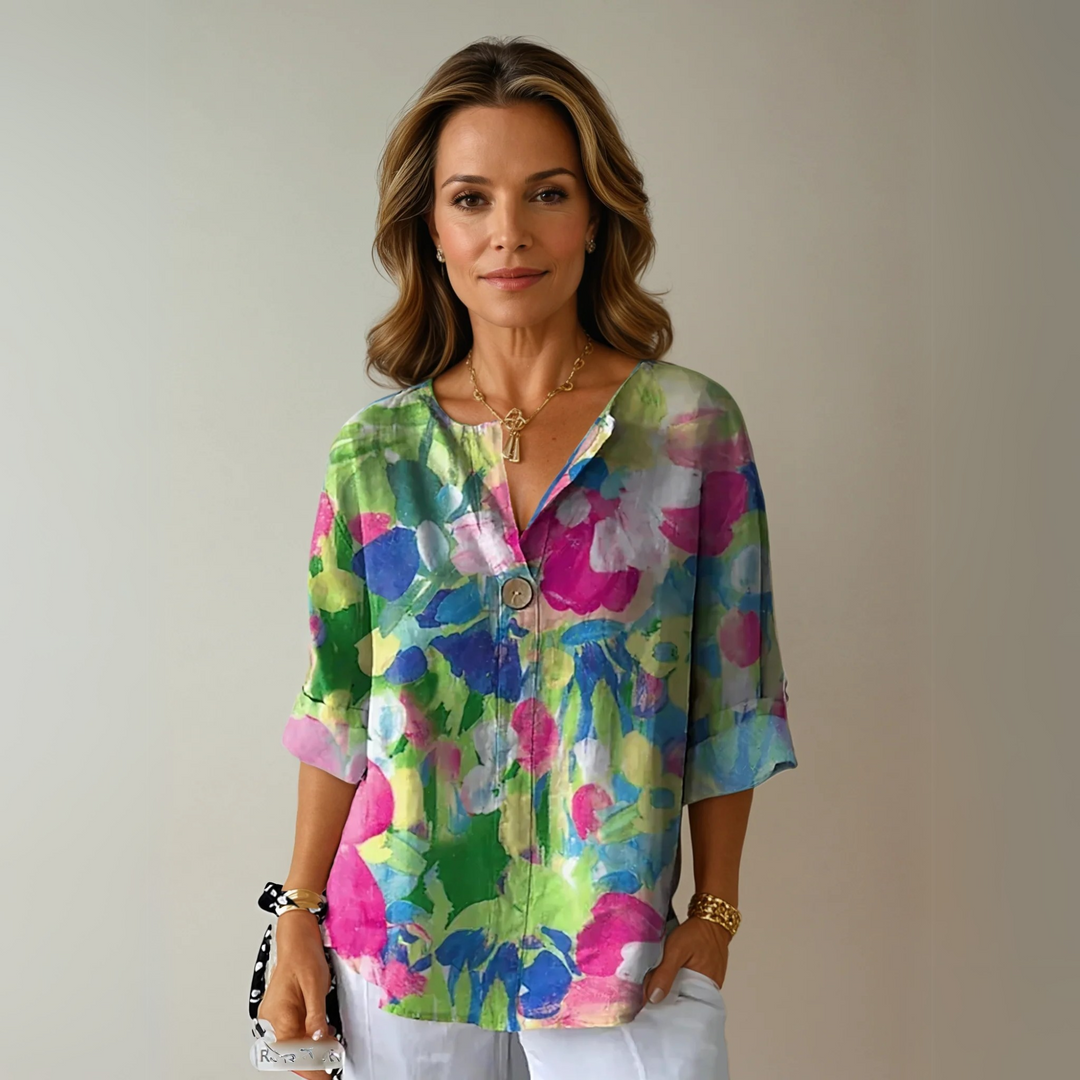 Arlene™ | Blusa Floral Elegante