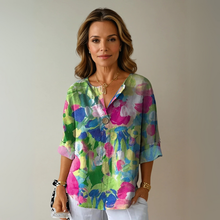 Arlene™ | Blusa Floral Elegante